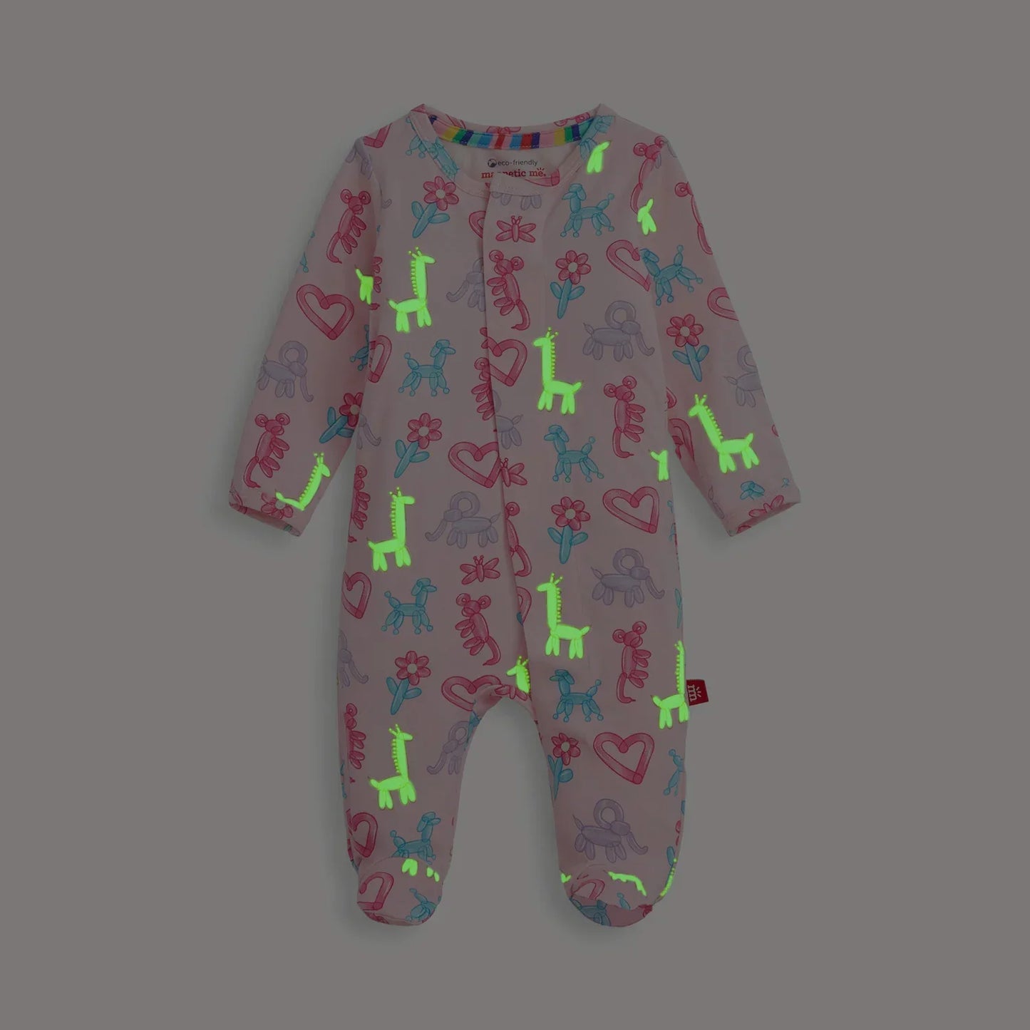 Party Animals Glow-in-the-Dark Modal Footie