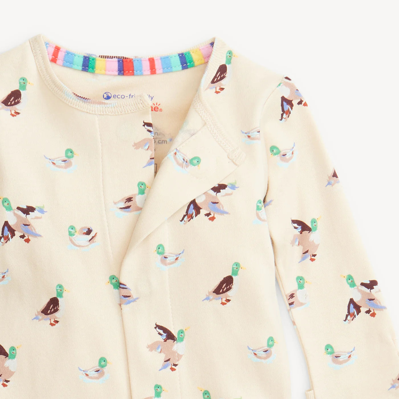 Quack Me Up Organic Cotton Footie