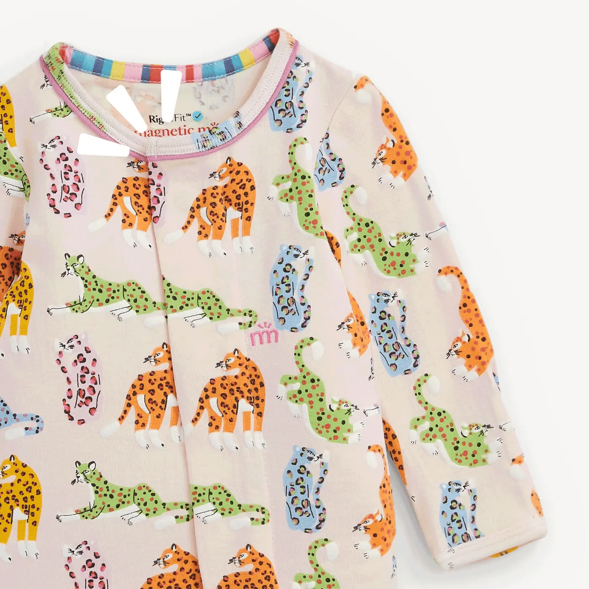 Leopard Queens Footie Baby Outfit