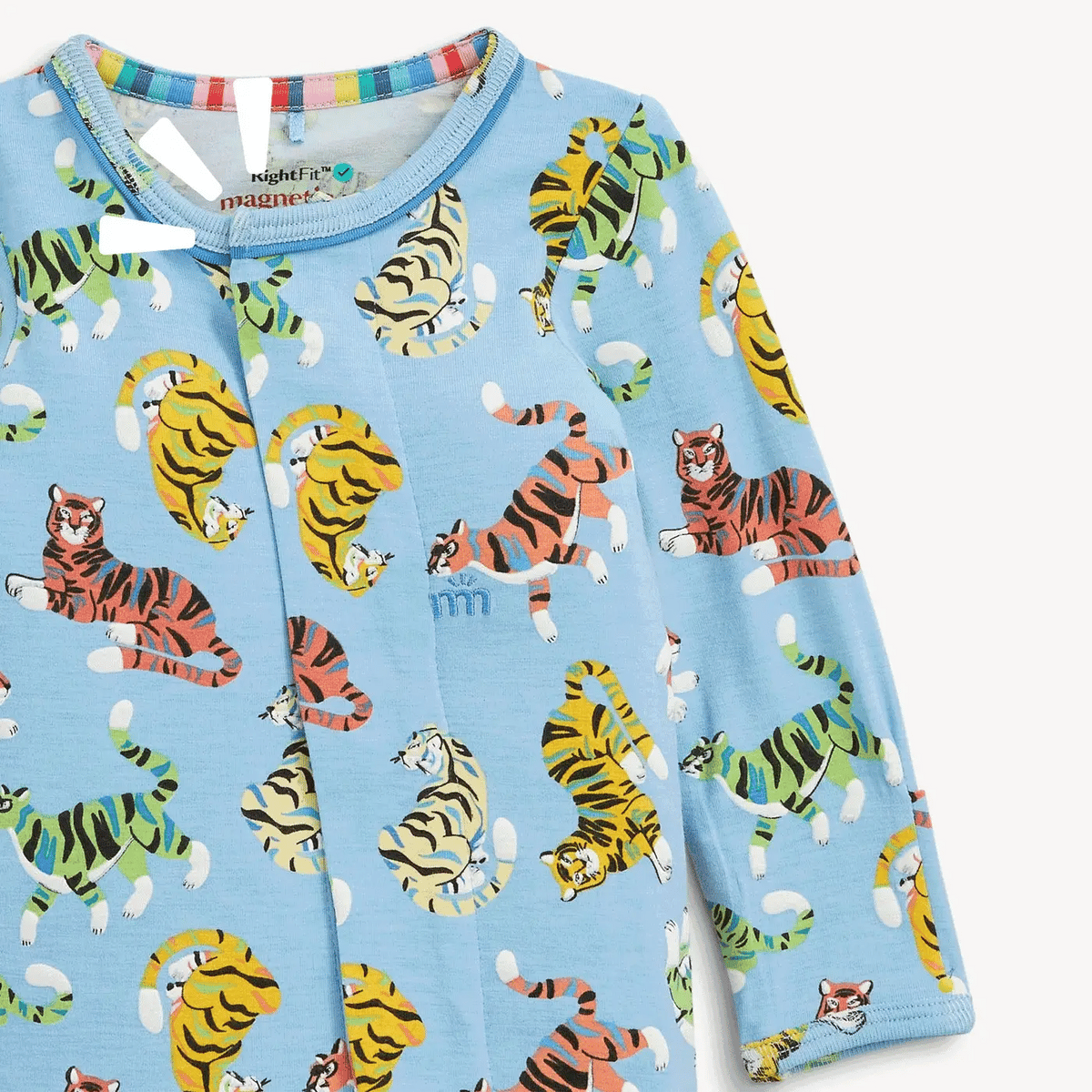 Tiger Kings Footie Baby Outfit