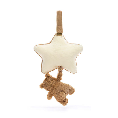 JellyCat Bartholomew Bear Musical Pull - Little Pickles Toy Store