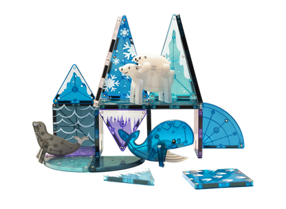 Magna-Tiles Arctic Animals 25-Piece Set - Little Pickles Toy Store
