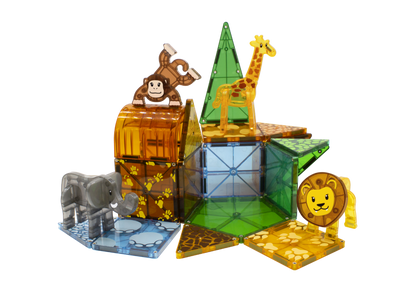 Magna-Tiles Safari Animals 25-Piece Set - Little Pickles Toy Store