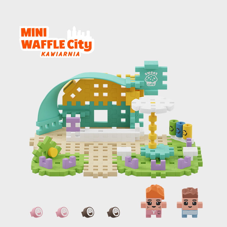 Marioinex Mini Waffle City Cafe