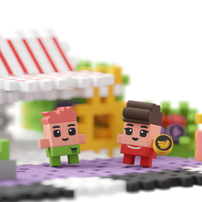 Marioinex Mini Waffle City Shop - Little Pickles Toy Store