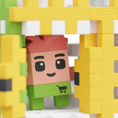 Marioinex Mini Waffle City Shop - Little Pickles Toy Store
