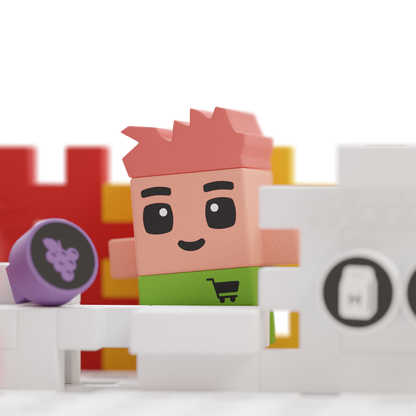 Marioinex Mini Waffle City Shop - Little Pickles Toy Store