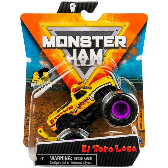 Monster Jam 1:64 Monster Truck Die-Cast Vehicle Spring 2026