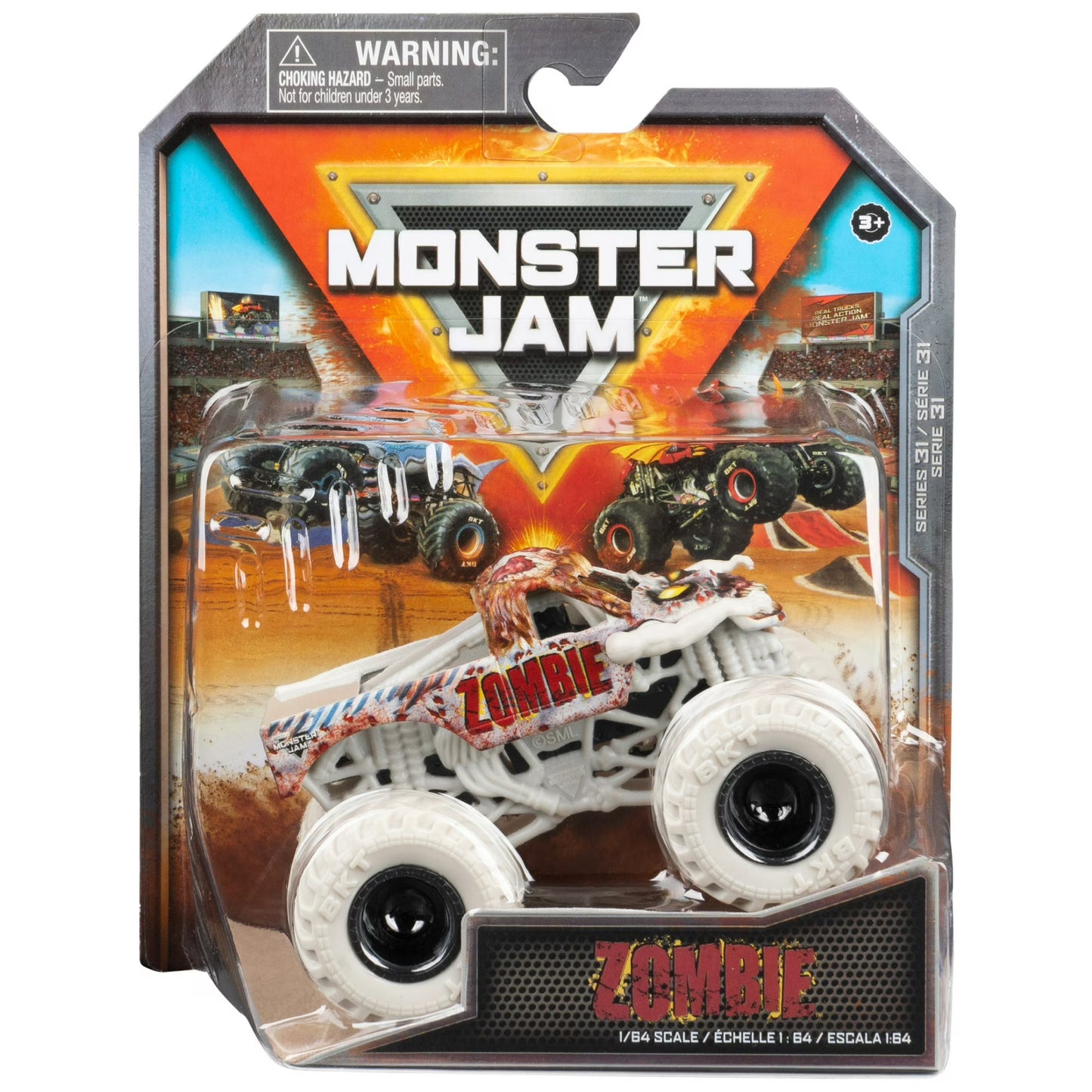 Monster Jam 1:64 Monster Truck Die-Cast Vehicle Spring 2026