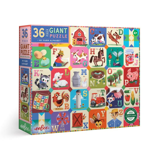 My Farm Alphabet - 36 Piece Puzzle