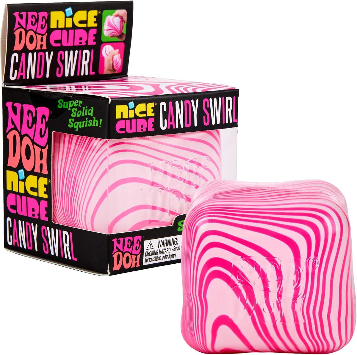 Schylling Official Needoh Nice Cube Candy Swirl