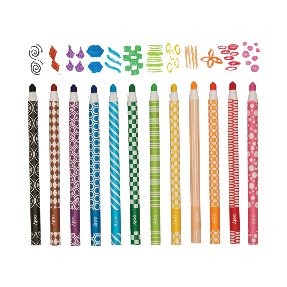 Ooly Color Appeel Crayons Set of 12