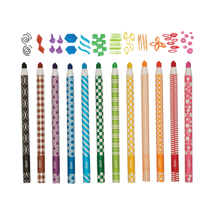 Ooly Color Appeel Crayons Set of 12 - Little Pickles Toy Store