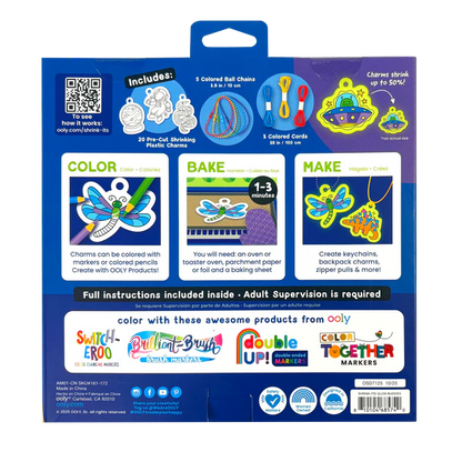 Shrink Its! DIY Shrink Art Kit Glow Buddies