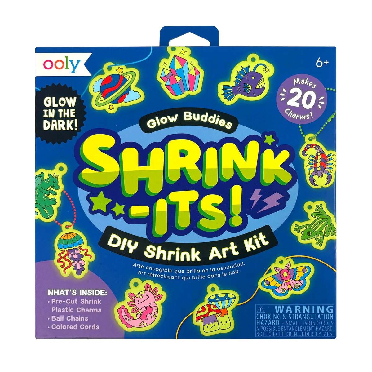 Shrink Its! DIY Shrink Art Kit Glow Buddies