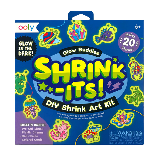Shrink Its! DIY Shrink Art Kit Glow Buddies