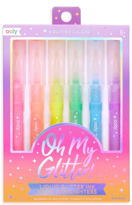Oh My Glitter! Liquid Glitter Ink Neon Highlight