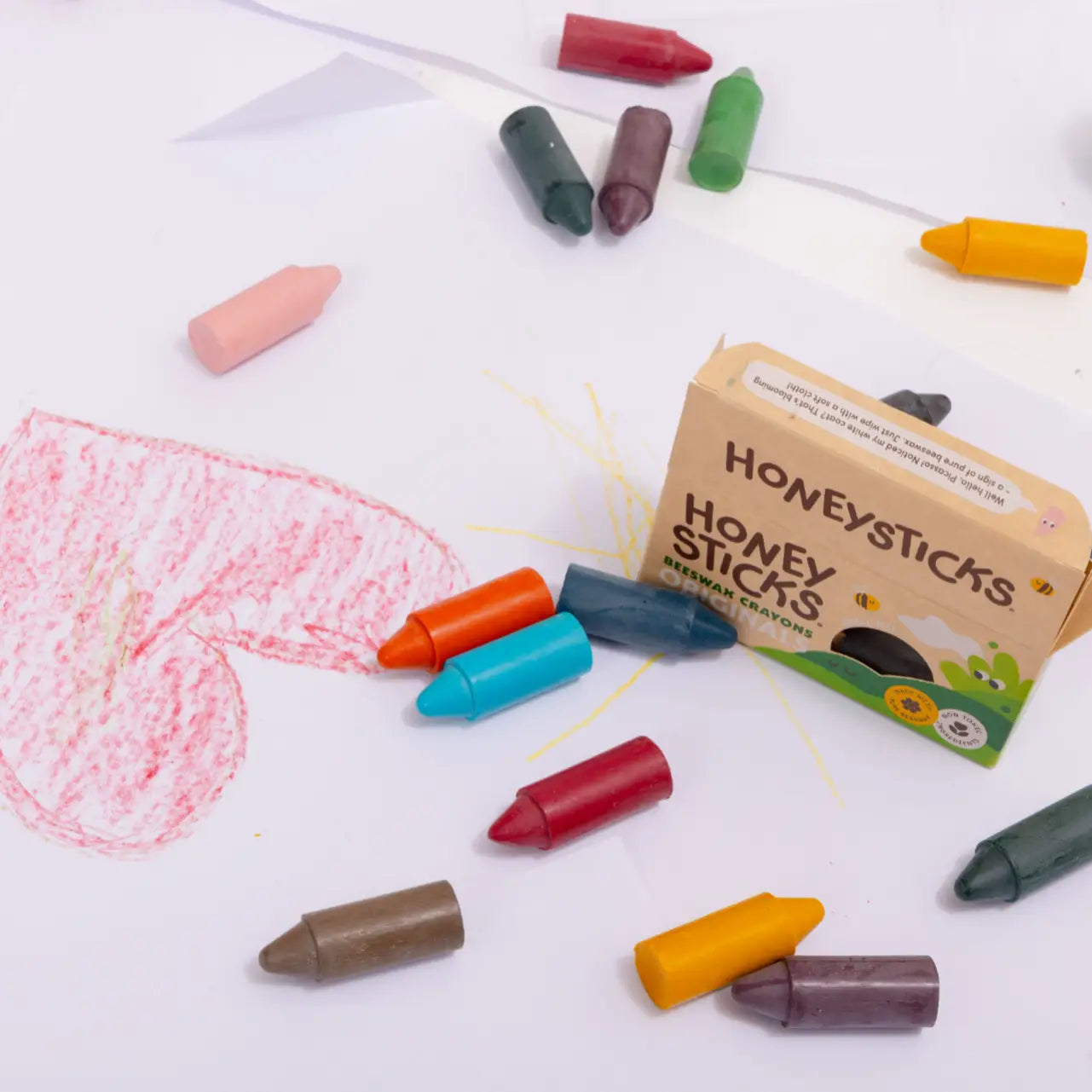 Honeysticks Beeswax Crayons, Original