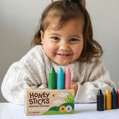 Honeysticks Beeswax Crayons, Original