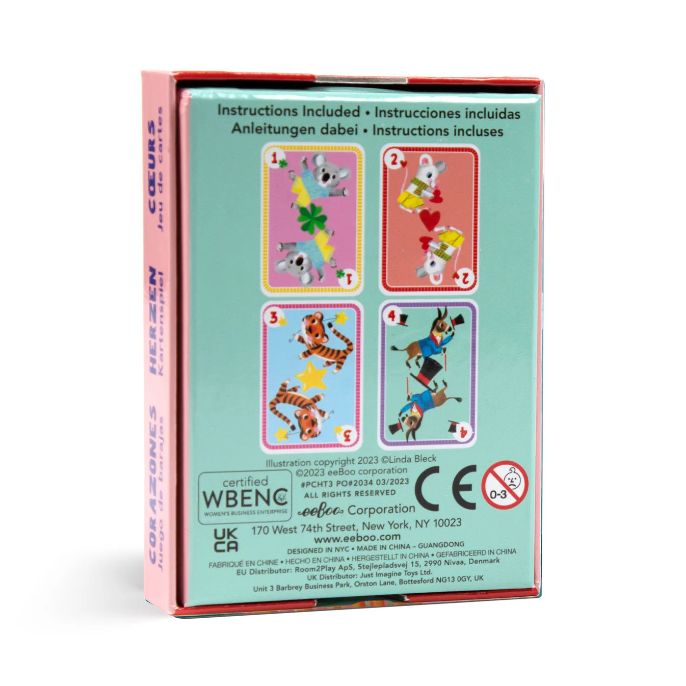 Eeboo Hearts Card Game