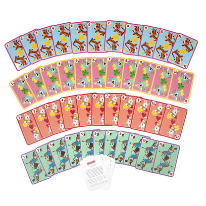 Eeboo Hearts Card Game - Little Pickles Toy Store