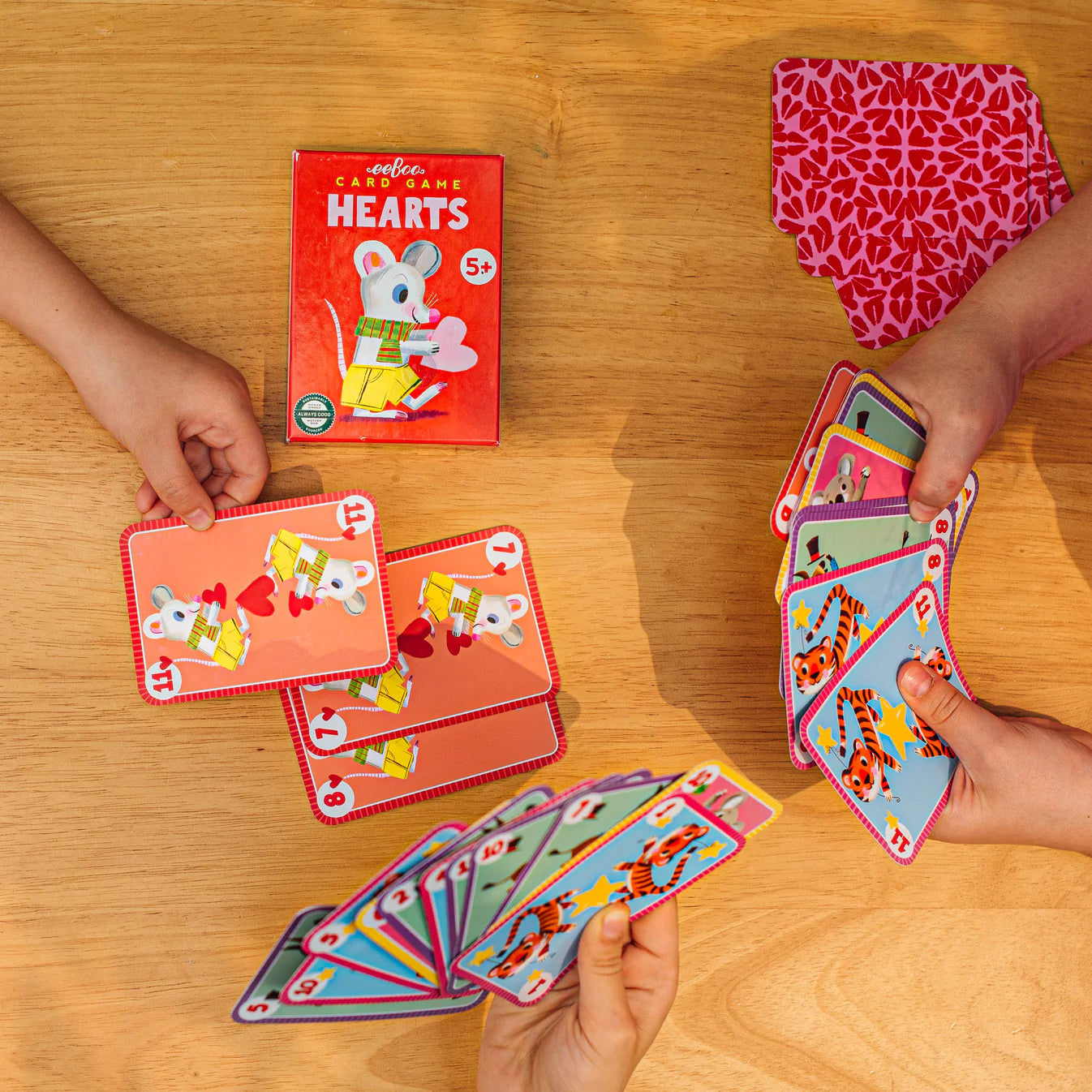 Eeboo Hearts Card Game