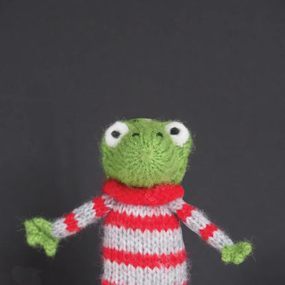 Frog Ornament - Little Pickles Toy Store