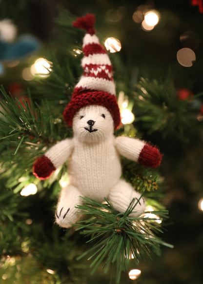 Polar Bear Ornament - Little Pickles Toy Store