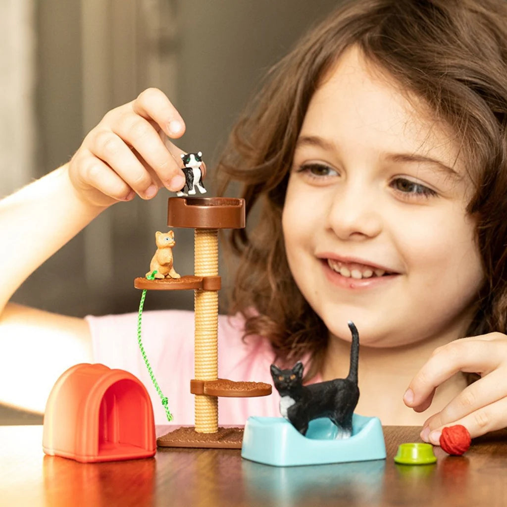 Schleich Playtime for cute cats - Little Pickles Toy Store
