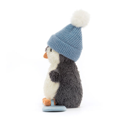 Peanut Penguin Snowboarding Small - Keep Draft - Little Pickles Toy Store