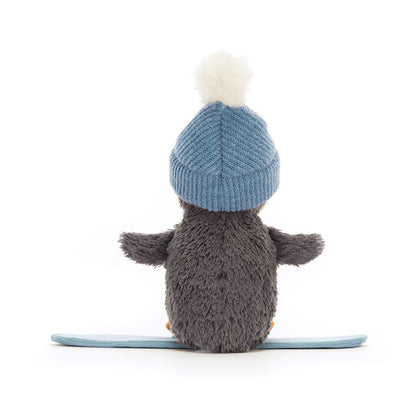 Peanut Penguin Snowboarding Small - Keep Draft - Little Pickles Toy Store