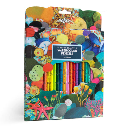 Tidepool 24 Watercolor Pencils - Little Pickles Toy Store