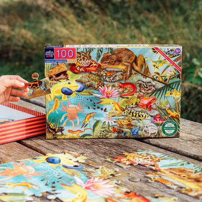 Love of Amphibians 100 Piece Puzzle - Little Pickles Toy Store
