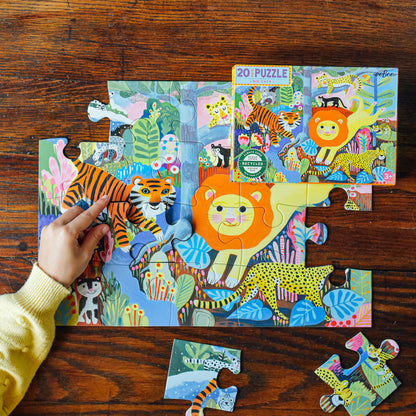 Big Cats 20 Piece Puzzle - Little Pickles Toy Store