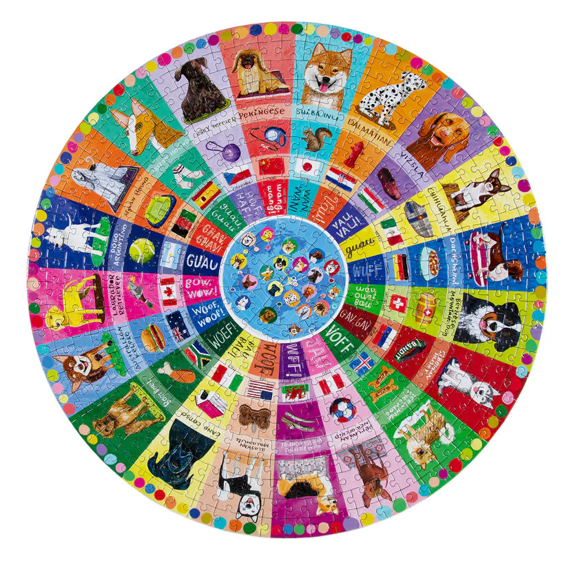 Dogs of the World - 500 Piece Round