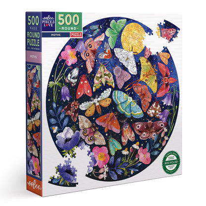 Moths 500pc Puzzle - Little Pickles Toy Store