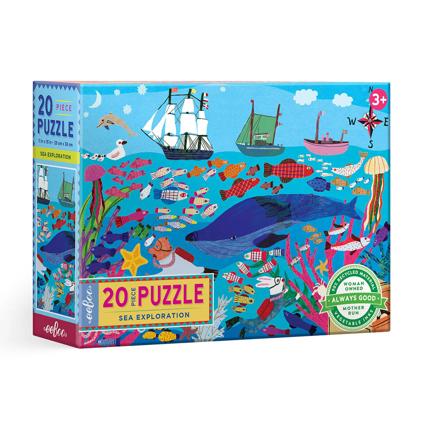 Sea Exploration 20 Piece Puzzle