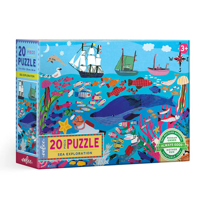 Sea Exploration 20 Piece Puzzle - Little Pickles Toy Store