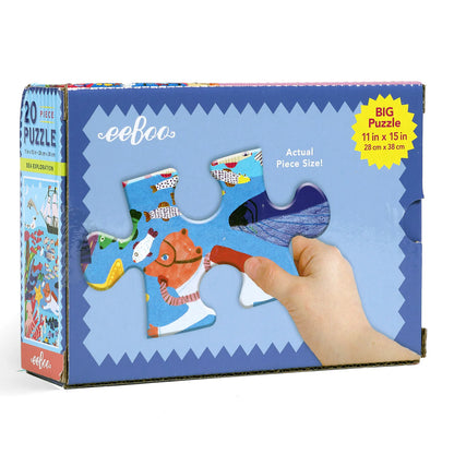 Sea Exploration 20 Piece Puzzle - Little Pickles Toy Store