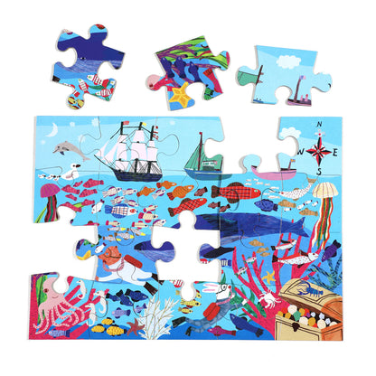 Sea Exploration 20 Piece Puzzle - Little Pickles Toy Store
