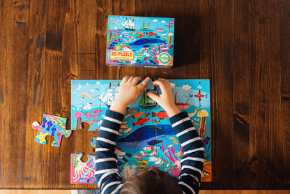 Sea Exploration 20 Piece Puzzle - Little Pickles Toy Store