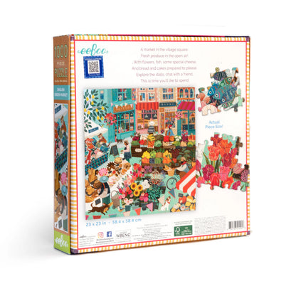 English Green Market 1000 Piece Puzzle - Little Pickles Toy Store