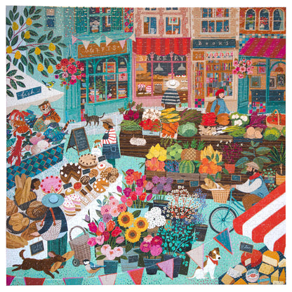 English Green Market 1000 Piece Puzzle - Little Pickles Toy Store