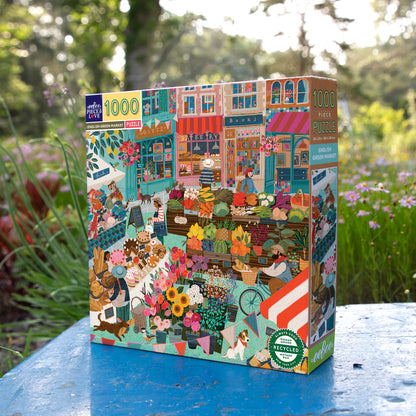 English Green Market 1000 Piece Puzzle - Little Pickles Toy Store