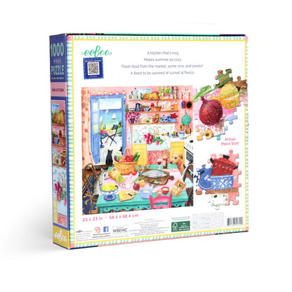 Pink Kitchen 1000 Piece Puzzle - Little Pickles Toy Store