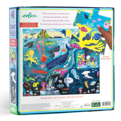 Within the Sea 48 Piece Giant Puzzle - Little Pickles Toy Store