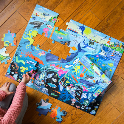 Within the Sea 48 Piece Giant Puzzle - Little Pickles Toy Store