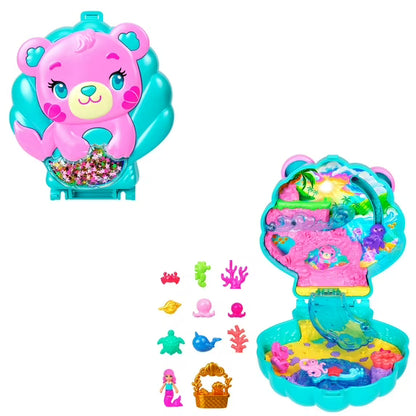 Polly Pocket Glitter Island Resort Compact