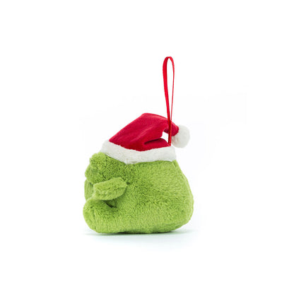JellyCat Ricky Rain Frog Ornament - Little Pickles Toy Store