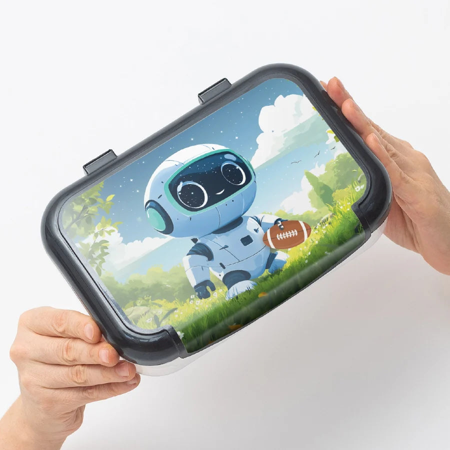 ZIPIT Recycled Plastic Pencil Box for Kids | Robot